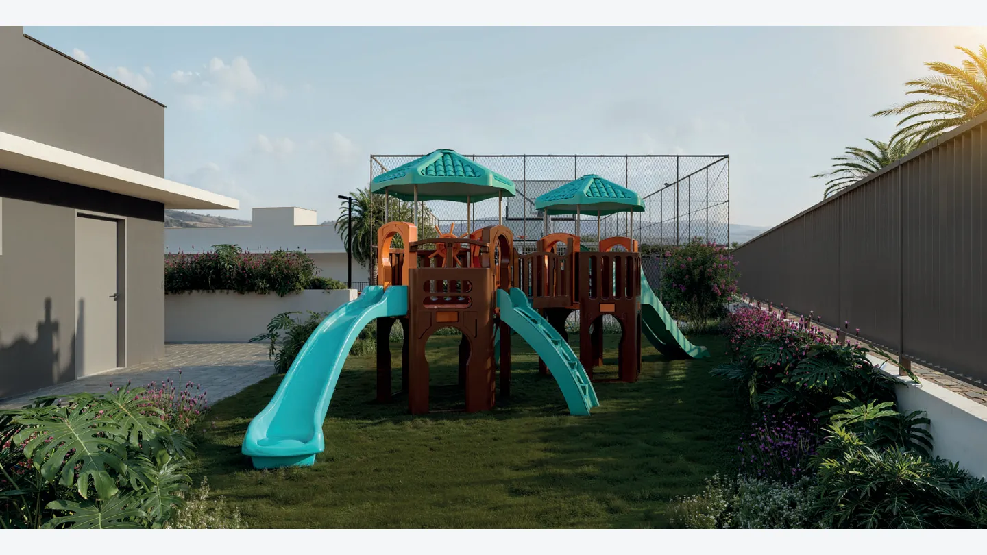 Imagem de playground do Residencial Gonçalves.